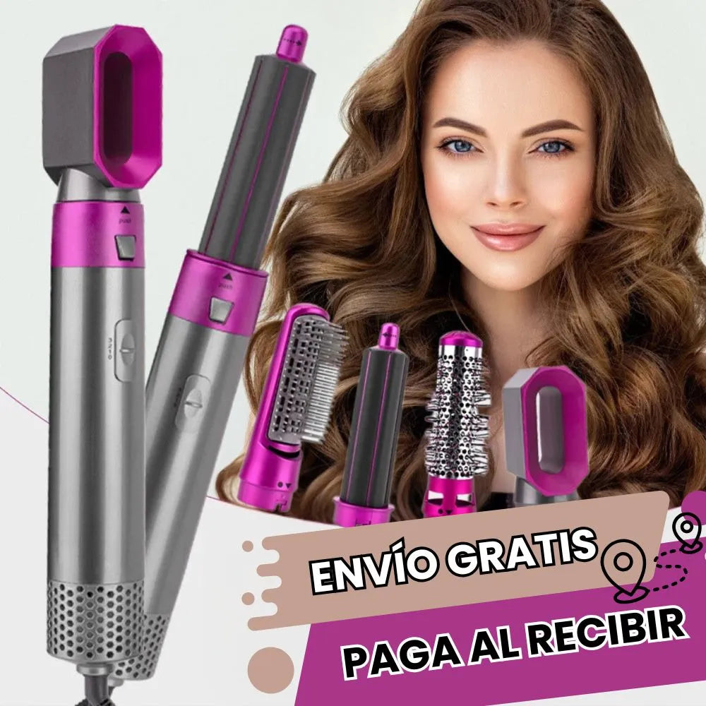 ✨StylePro® - 5 en 1 : Seca, alisa, riza y da brillo a tu cabello sin frizz