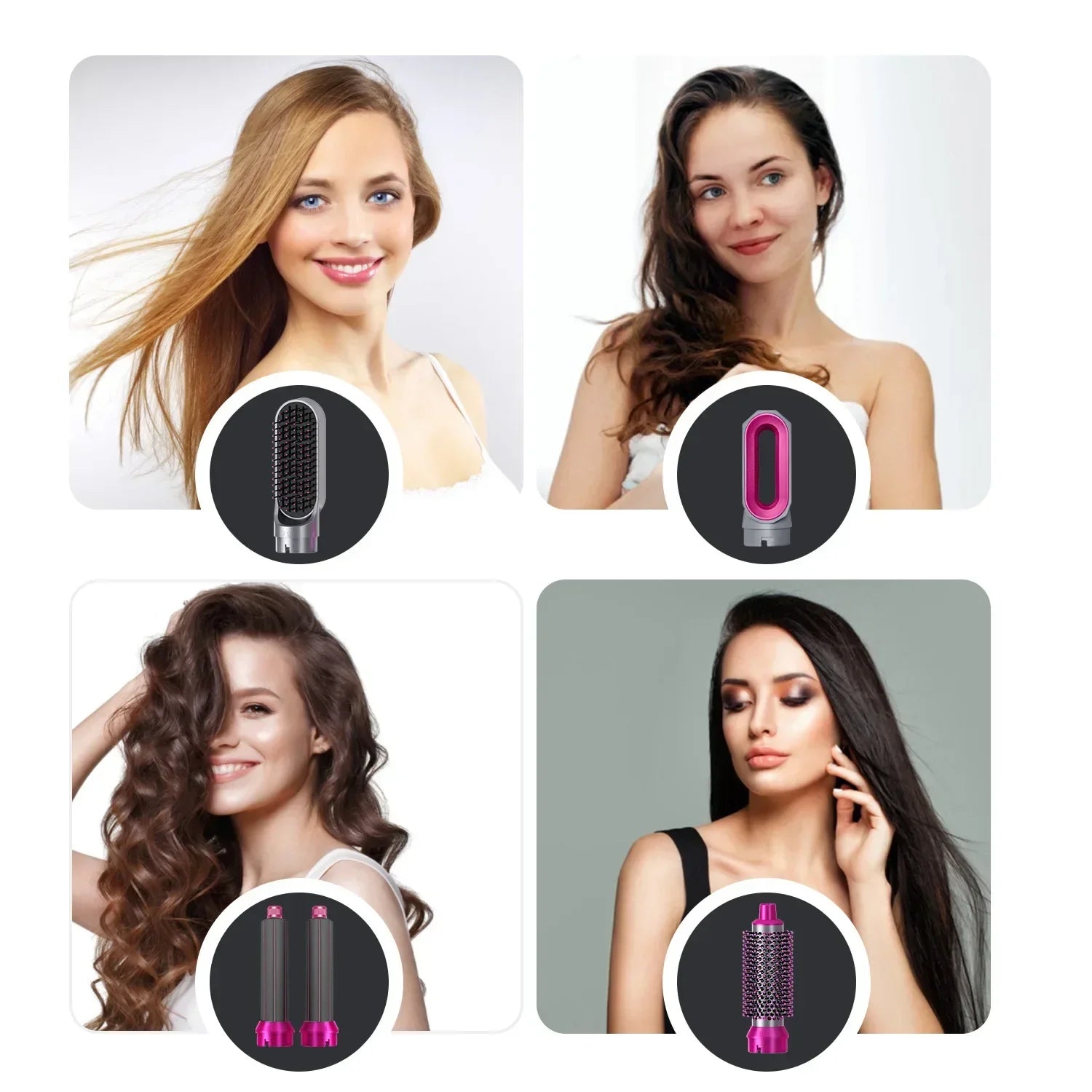 ✨StylePro® - 5 en 1 : Seca, alisa, riza y da brillo a tu cabello sin frizz