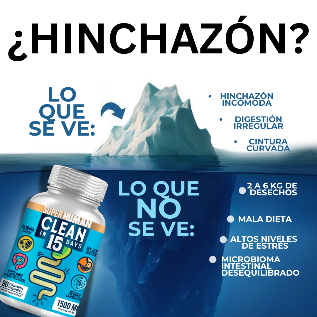 Clean15™ Limpieza Completa Estomacal en 15 días - SuperHuman™ PG