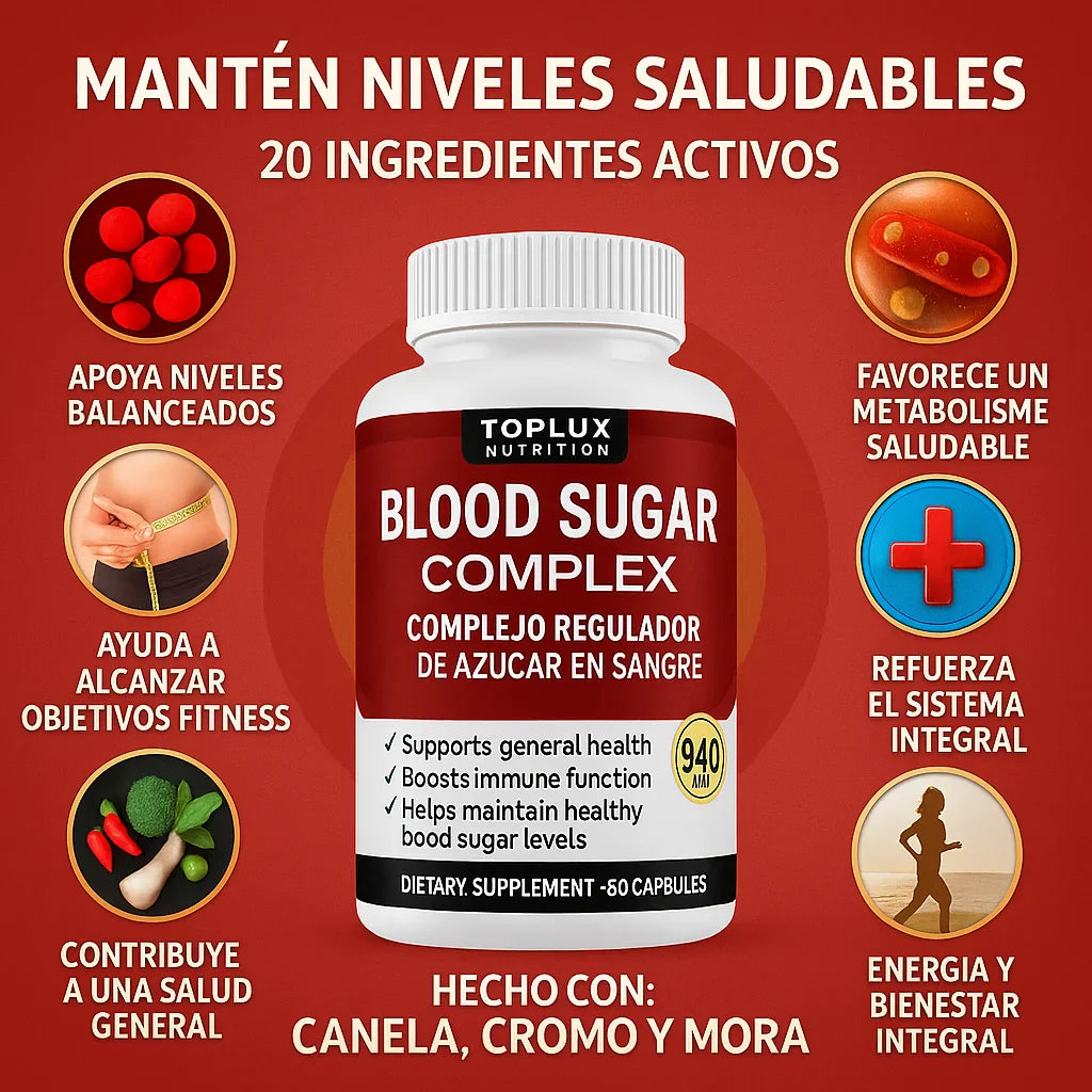 GlucoVida™ 🩺 - Blood Sugar - Regula tus niveles de azúcar y mejora tu energía ⚡