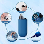 ✨ LookLimpio® - 3 en 1 Cortapelos de Nariz, Orejas y Cejas Recargable y Portátil💈