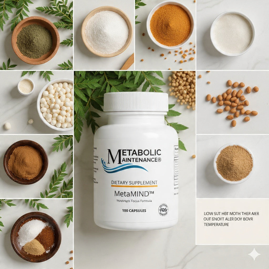 QuemaControl™ - MetaMind Pastillas Para Bajar de Peso 100% Naturales