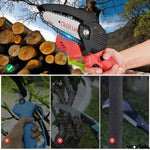 CortaMax™ | Mini Motosierra Eléctrica Portátil 48V | + 1 Batería + Maleta GRATIS