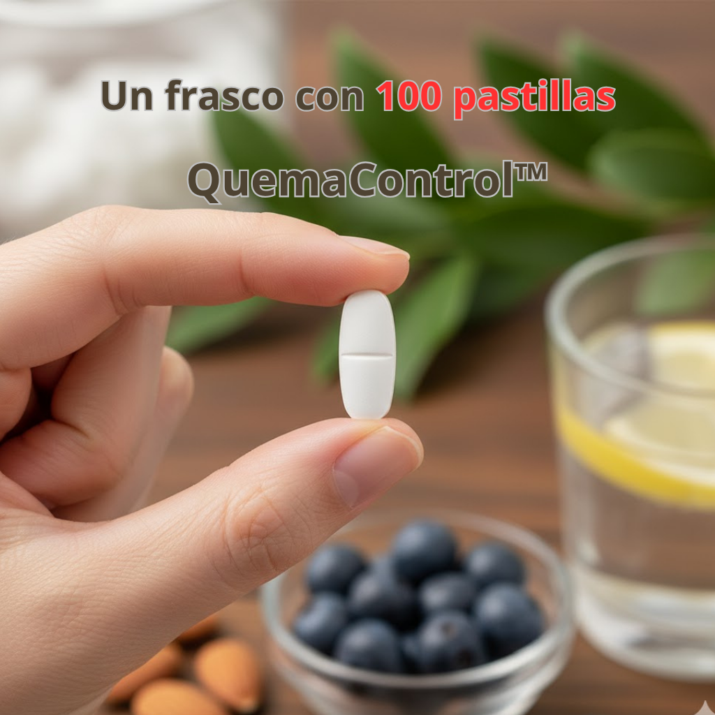 QuemaControl™ - MetaMind Pastillas Para Bajar de Peso 100% Naturales
