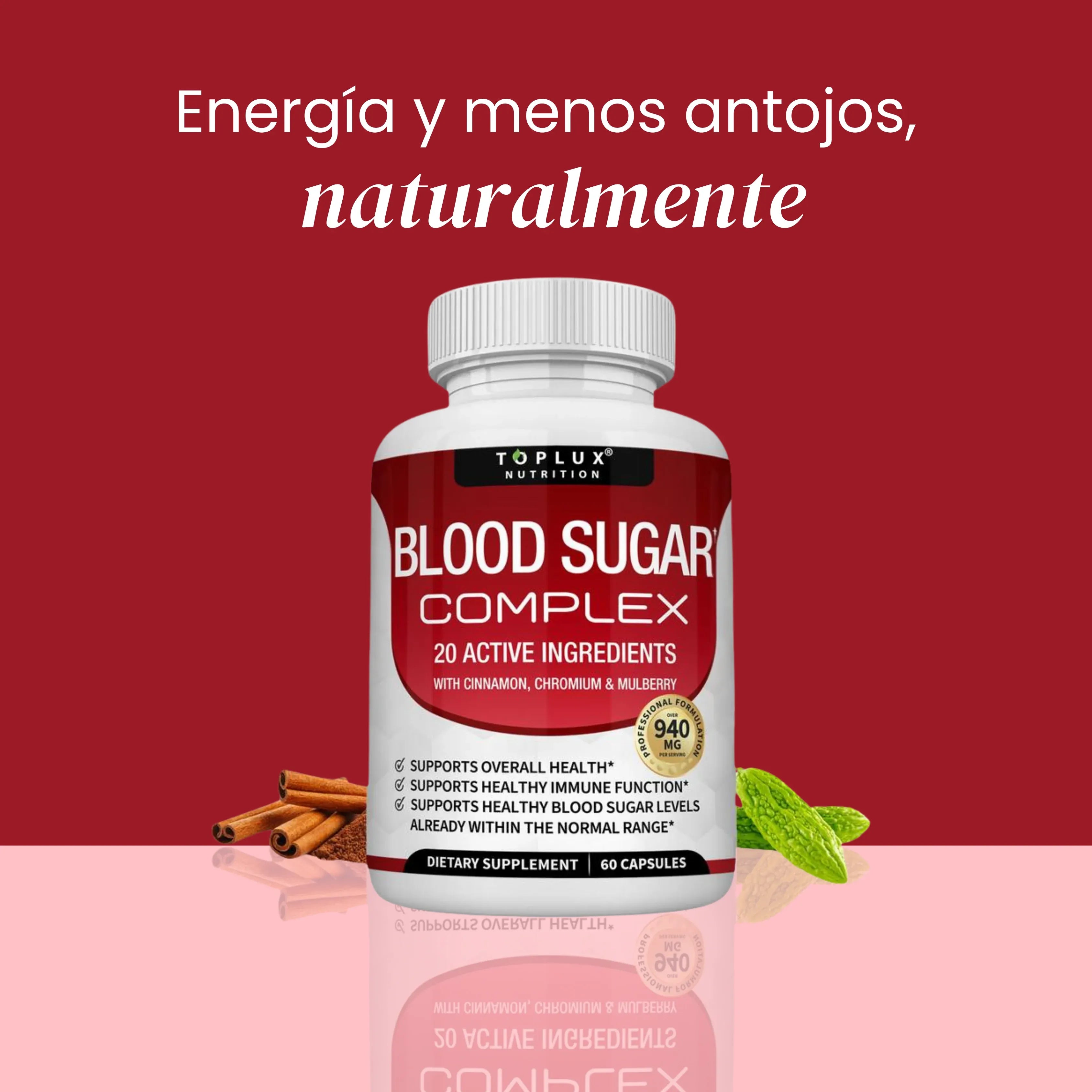 GlucoVida™ 🩺 - Blood Sugar - Regula tus niveles de azúcar y mejora tu energía ⚡